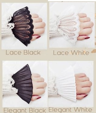 4PCS Exquisite faux wrist sleeves,wrist sleeve,sleeve for under wrist brace,hand wrist sleeve,cm punk wrist sleeves