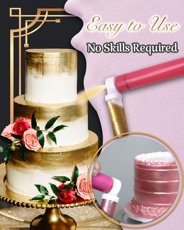 Cake Decorating Airbrushing Kit - Online Low Prices - Molooco Shop