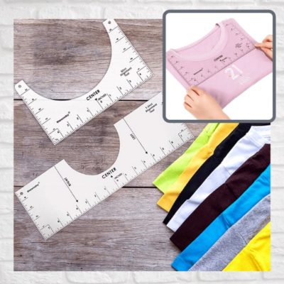 Sewist T-Shirt Ruler Guide Set (4pcs),t shirt ruler,t shirt alignment ruler,shirt ruler,t shirt printing ruler