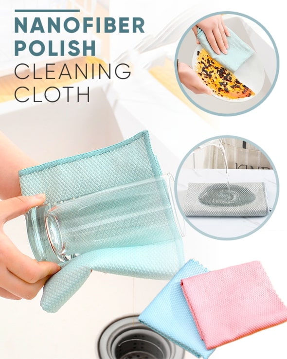Nanofiber Polish Cleaning Cloth - Online Low Prices - Molooco Shop