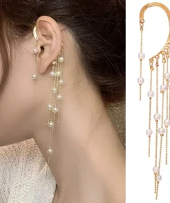 Thread Tassel Drop Earrings For Women