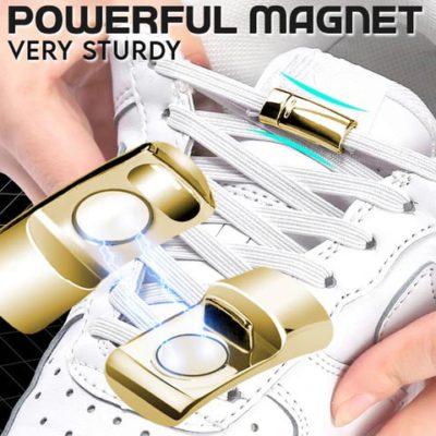 No-Tie Magnetic Shoelaces,easy magnetic shoelaces,magnetic shoelace buckle,magnetic no tie shoelaces,magnetic shoelace clips