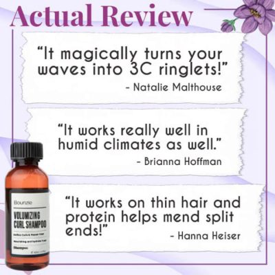 Bounzie Volumizing Curl Shampoo,can you curl your hair with dry shampoo in it,best curl enhancing shampoo for wavy hair,shampoo that curls your hair,Curling shampoo for straight hair