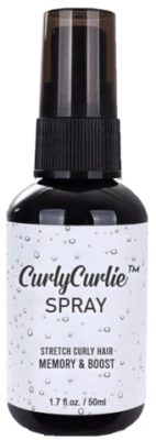 CurlyCurlie Revive Spray,spray to make hair curly,curly hair spray bottle,best hair spray for curly hair,spray gel for curly hair