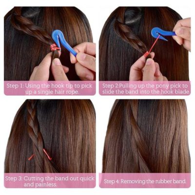 ErgoPRO Elastic Hair Band Remover,how to remove band aid from hair,how to remove rubber bands from hair,makeup remover hair band,banding hair removal