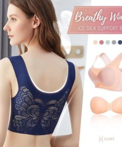 BreathyWings Ice Silk Bra (M-7XL)