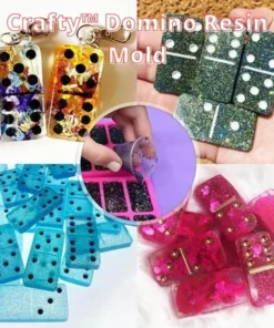 Sparkly Domino Resin Mold