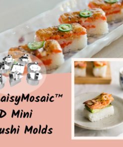 DaisyMosaic 3D Mini Sushi Molds