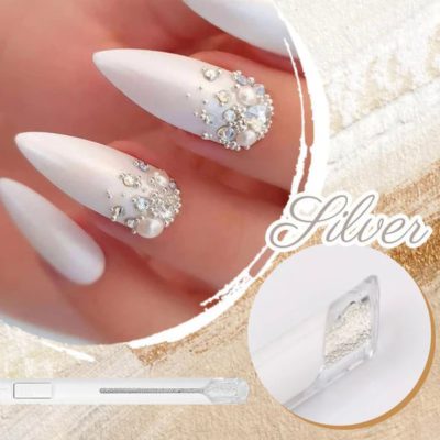 Nail Art Bullion Beads Pen,pen is lightweight and durable,features a unique precision,Create beautiful,create fabulous 3d nail