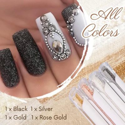 Nail Art Bullion Beads Pen,pen is lightweight and durable,features a unique precision,Create beautiful,create fabulous 3d nail