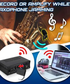SaxoTech Wireless Saxophone Mic Clip
