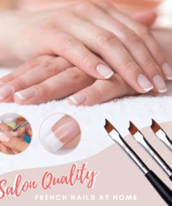 FrenchTip Oblique Nail Brush