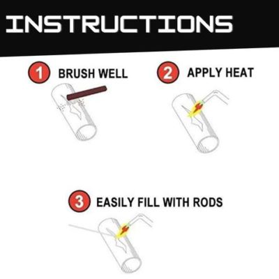 Quick Fix Welding Flux-Cored Rods,solution welding flux cored rods,solution welding rods,flux core welding rods,solution welding rods review