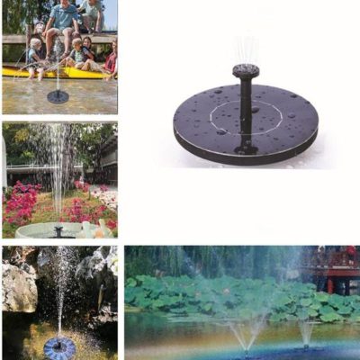 Solar-Powered Bird Fountain Kit,solar birdbath fountain kit,solar powered fountain pump for bird bath,solar fountain pump for bird bath,solar pump for bird bath