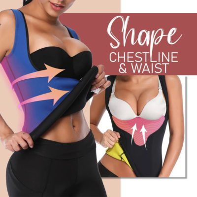 SweatFit Heat Trapping Sweat Vest,shapes a slimmer sleeker,slimmer sleeker silhouette,medium compression it shapes,conform to your curves