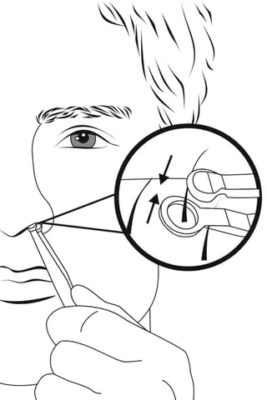 Nose Hair Grooming Tweezer,Nose Hair Trimming,Hair Trimming,how to trim your own hair,how to trim hair