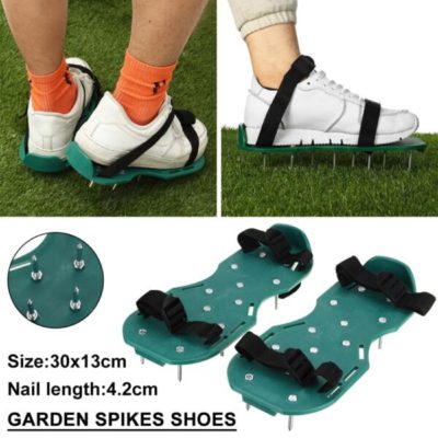 Garden Spikes Shoes,Walk and Grow Lawn Aerators