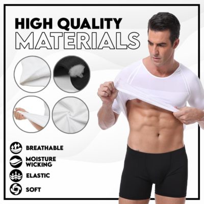 CoolX Men's Powerful Shaper T-Shirt,CoolX,Men's T-Shirt,Shaper T-Shirt,Men's Powerful Shaper T-Shirt