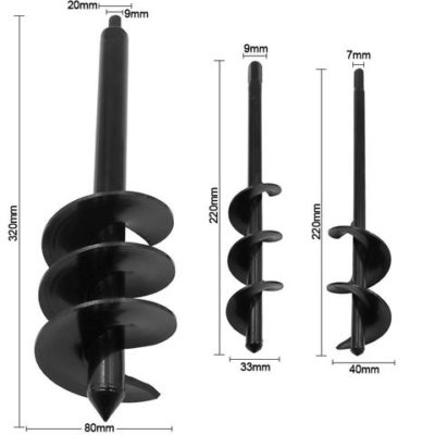 Garden Auger Spiral Drill Bit,garden auger drill bit,auger drill,garden auger,auger drill bit