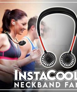 InstaCool Neckband Fan