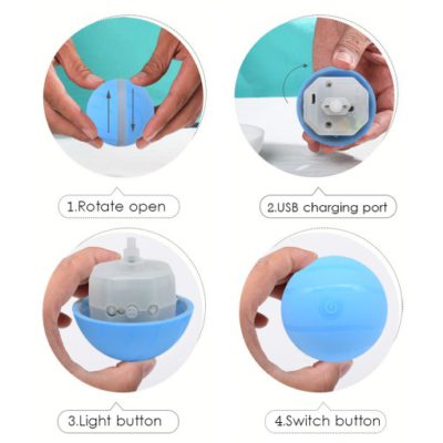  LED Pet Motion Ball,LED motion Activated cat ball,motion activated toys,Ethical Pet Led Motion Activated Ball Cat Toy