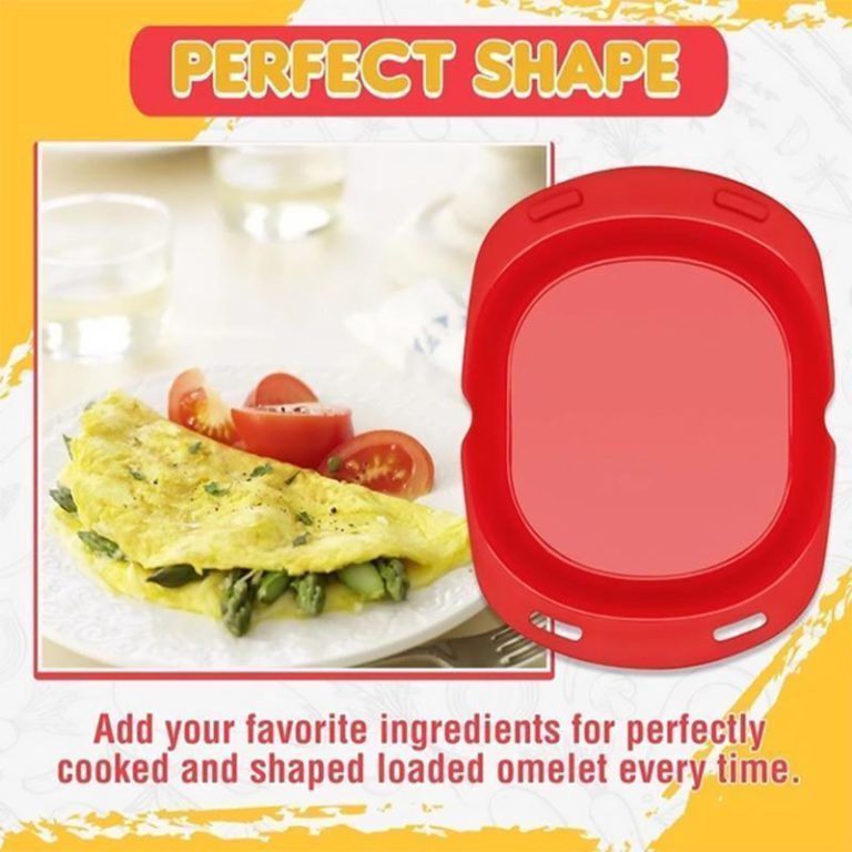 Microwave Silicone Omelet Maker Not sold in stores MOLOOCO