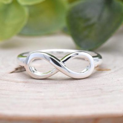 Sterling Silver Infinity Ring,silver infinity ring,infinity band ring,ring infinity,infinity ring