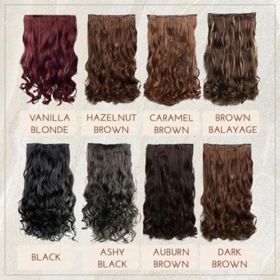 Voluminous Clip-In Wavy Hair Extension