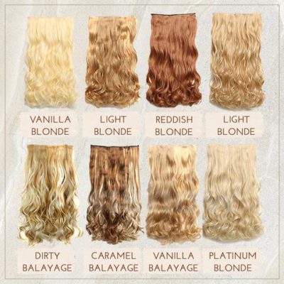 Voluminous Clip-In Wavy Hair Extension