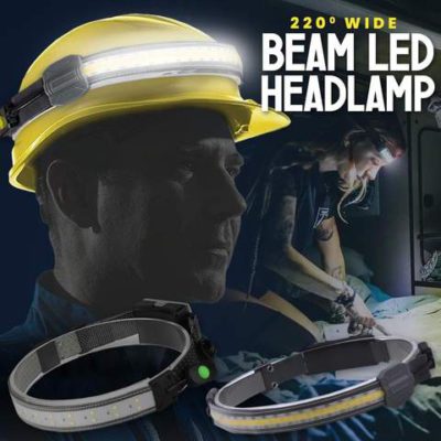 220° Wide Beam LED Headlamp,LED Headlamp