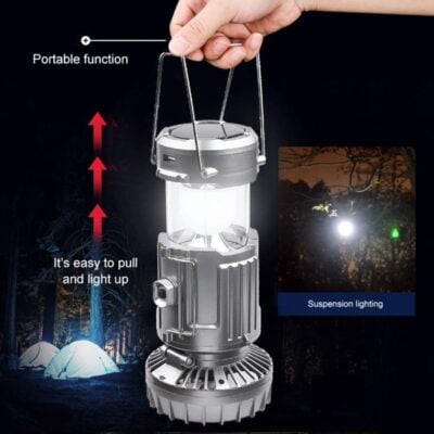 Portable Outdoor LED Camping Lantern,Solar lantern fan
