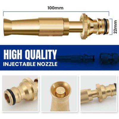 Adjustable High-Pressure Water Nozzle,Brass water gun,Brass water gun nozzles,High-Pressure Water Nozzle,High-Pressure Nozzle