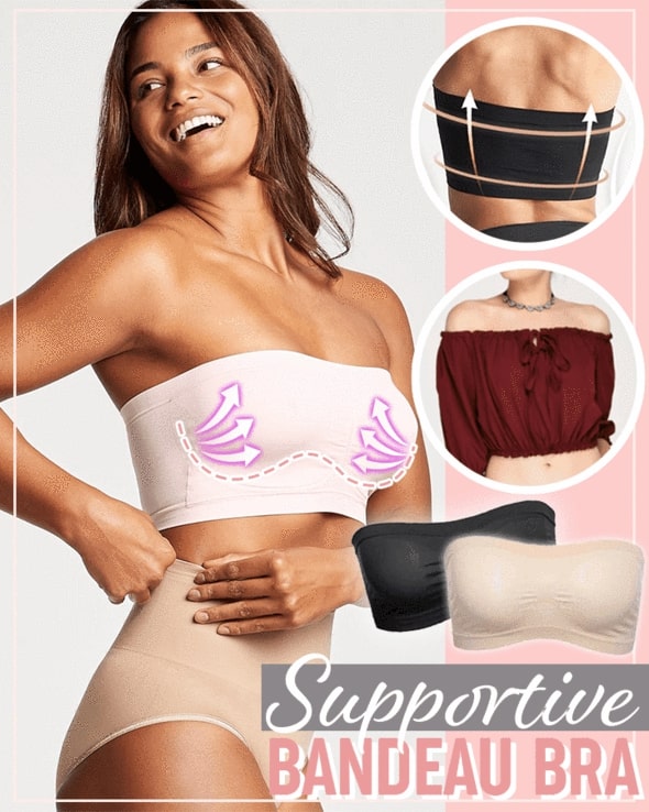 Bandeau Bra With Support - Not sold in stores - MOLOOCO