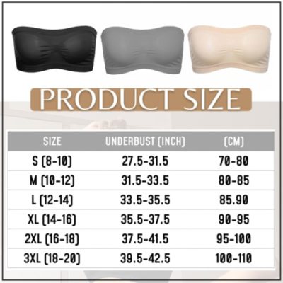 Bandeau Bra With Support,strapless bandeau bra,best bandeau bra,seamless bandeau bra,bandeau