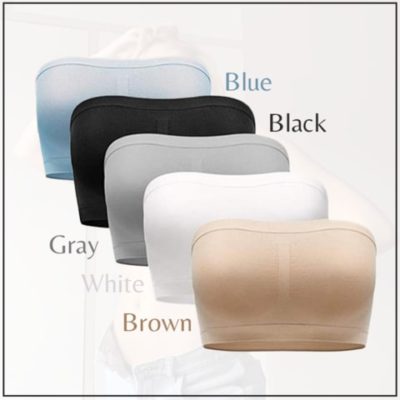 Bandeau Bra With Support,strapless bandeau bra,best bandeau bra,seamless bandeau bra,bandeau