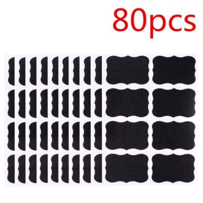 Reusable Chalk Label Set,blackboard stickers,white marker,Stickers Labels,multiple labels