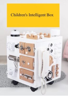 Children Wooden Education Box,Children’s puzzle