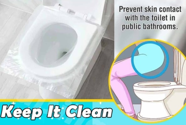 Disposable Toilet Seat Cover Plastic 