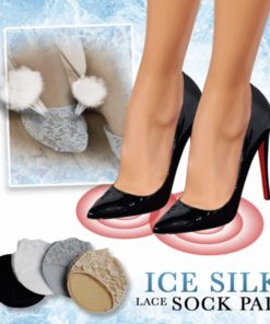 Ice Silk Lace Sock Pad