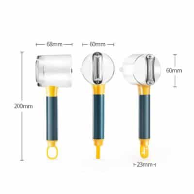 Peel Collector,peeler,peel storage box,stainless steel blade