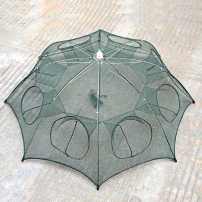  Foldable Umbrella Fishing Net,umbrella fishing net,multi-faceted fishing trap,fishing net