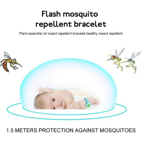Kids Dazzling Mosquito Repellent Watch - Image 5