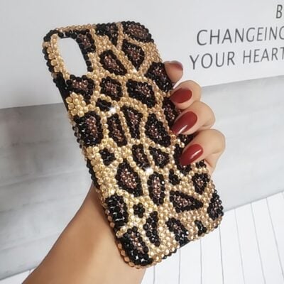 Leopard Print Phone Case,iPhone case,mobile phone,cover covers,apple