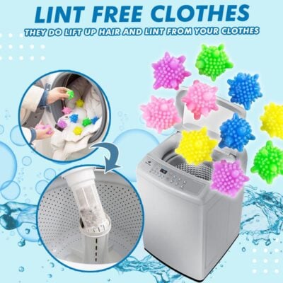 Tangle Free Laundry Scrubbing Balls,washer balls,laundry improve washing,washing machine