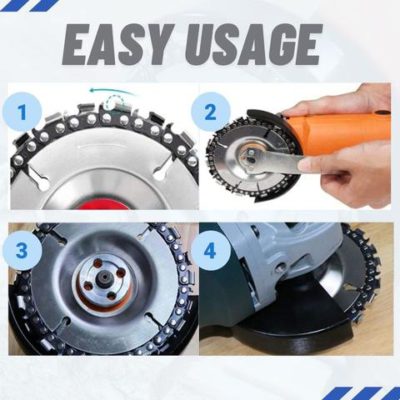 Wood Carving Disc For Angle Grinder,angle grinder carving disc,wood carving disc for grinder,wood carving disc,MaxGrinder 22 Teeth Saw Wood Angle Grinder Disc