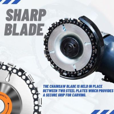 Wood Carving Disc For Angle Grinder,angle grinder carving disc,wood carving disc for grinder,wood carving disc,MaxGrinder 22 Teeth Saw Wood Angle Grinder Disc