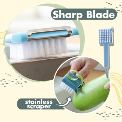 multifunctional kitchen tool,multifunctional vegetable brush,Brushes slicer tool,Fruit & Vegetable Tools