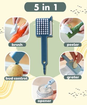 multifunctional kitchen tool,multifunctional vegetable brush,Brushes slicer tool,Fruit & Vegetable Tools
