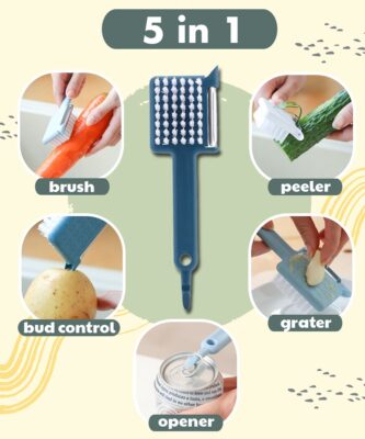 multifunctional kitchen tool,multifunctional vegetable brush,Brushes slicer tool,Fruit & Vegetable Tools