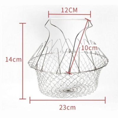 Extendable Fry Basket,Fry Basket Extendable,Extendable Stainless Steel Fry Basket
